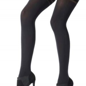 80 Den. Banded Opaque Hold Ups